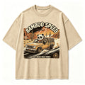Vintage Bamboo Speed Woodland Swift Dweller Retro Graphic Artwork