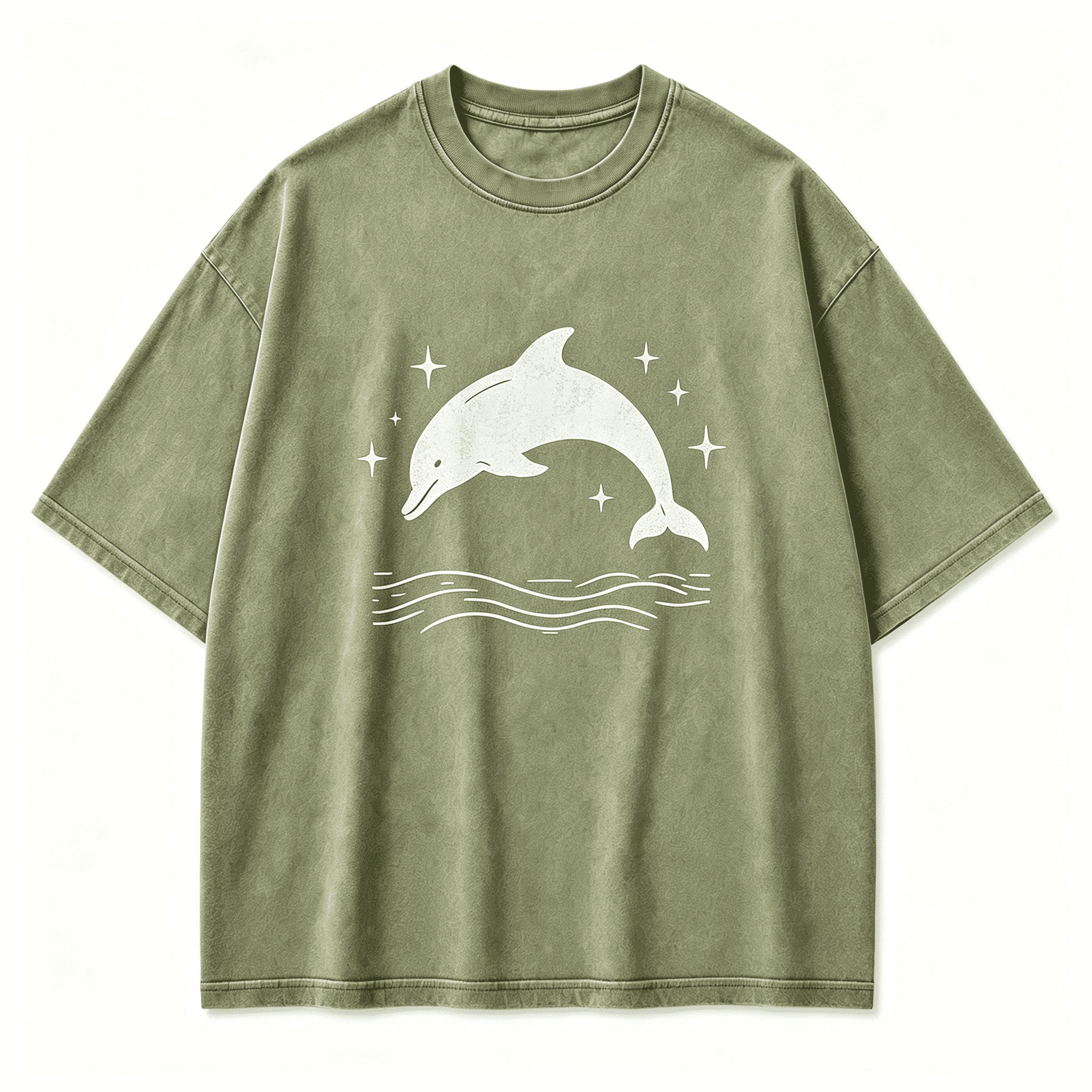 Vintage Night Swim Midnight Aquatic Retro Graphic Artwork