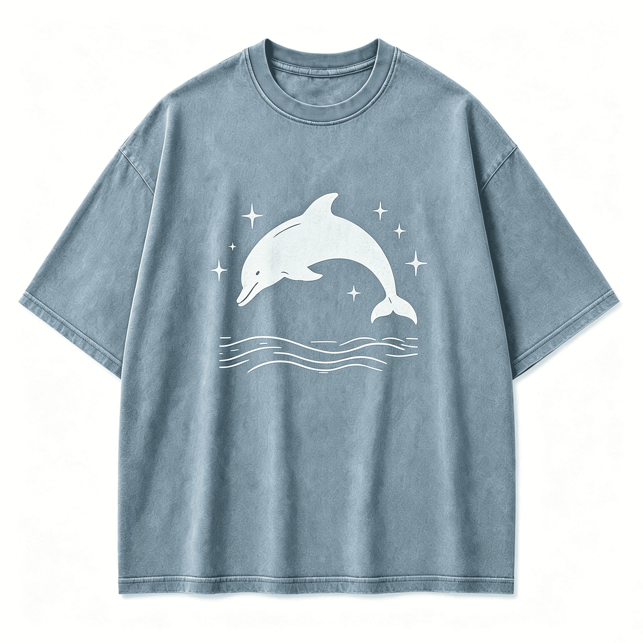 Vintage Night Swim Midnight Aquatic Retro Graphic Artwork