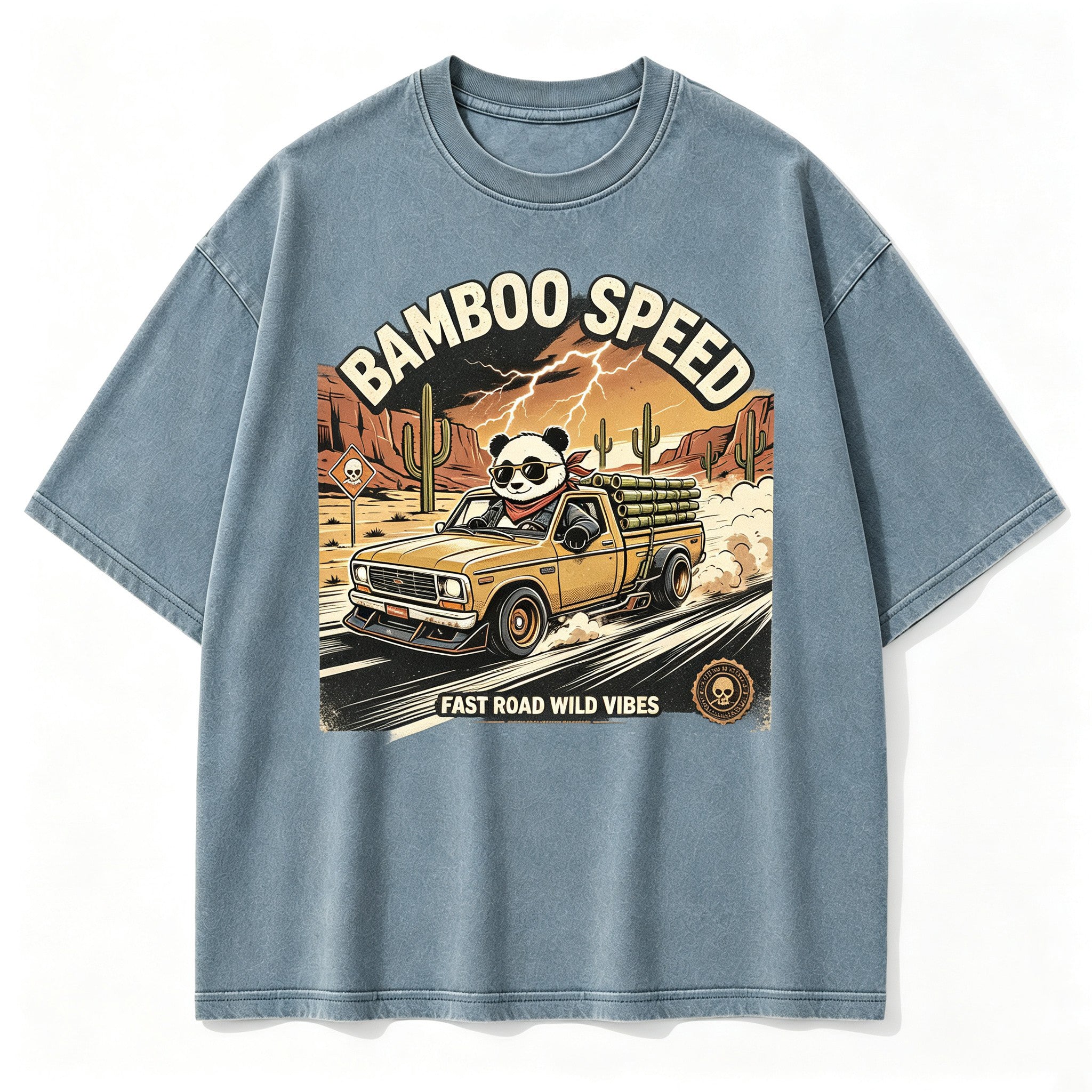 Vintage Bamboo Speed Woodland Swift Dweller Retro Graphic Artwork